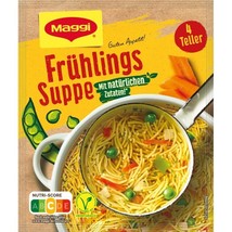 Maggi Spring / FRUHLINGS  Soup -1ct./4 servings -FREE SHIPPING - $5.93
