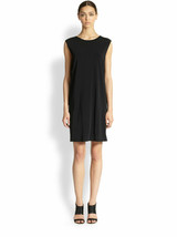 New Helmut Lang Faint Black Sleeveless Shift Dress (Size P) - £95.88 GBP