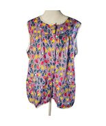 Anthony Richards Women&#39;s TShirt Tank Apron Purple Fruit Dbl Pocket New M... - $201.60 MXN