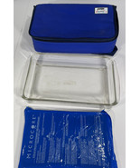 Pyrex Portables 2l Quart Baking Dish With Lid Insulated Bag &amp; Ice Pack - £15.33 GBP