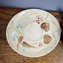 Vintage Red Wing Saucer Plate Random Harvest Atomic MCM USA - €8,68 EUR