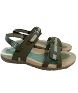 Merrell Sedona Blue Surf Performance Sandal Women&#39;s 8 Aqua/Grey - $14.24