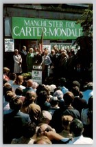 Rosalynn Carter Speaks for President Carter in Manchester NH Postcard F30 - $3.95