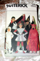 BUTTERICK PATTERN 3492 sizes 2-6x, 7-14 space magician witch devil  (sew 1) - $3.00