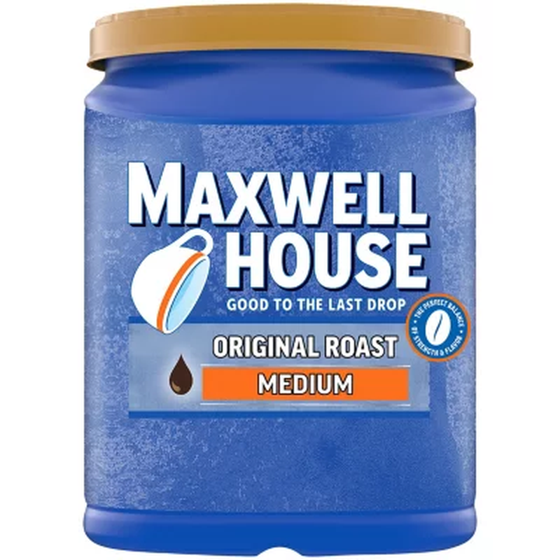 Maxwell House Original Roast Ground Coffee (48 Oz.) - $23.85