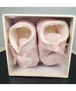 Hallmark Signature Baby Shoes PINK Simulated Leather Date Weight Name NIB - €19,97 EUR