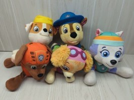 Paw Patrol plush lot Skye Rubble Zuma Chase Jungle Rescue Everest from LIVE show - £19.46 GBP