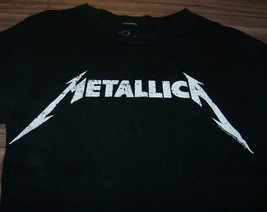 Vintage Style Metallica Black Album T-Shirt Mens Small - £15.82 GBP