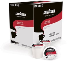 Lavazza Classico Coffee 16 to 96 Keurig K cups Pick Any Quanity FREE SHI... - £14.37 GBP+