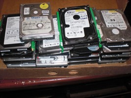 LOT of 18 Vintage HDD Used 3.5&quot; Hard Disk Drives IDE HDD old HARD DRIVES - $84.15