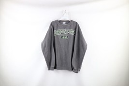 Vintage Mens XL Faded Spell Out Michigan State University Crewneck Sweatshirt - £38.68 GBP