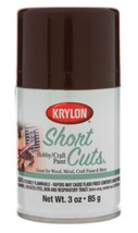 Krylon Short Cuts Gloss Finish Hobby and Craft Spray Paint, Espresso Brown, 3 Oz - £7.15 GBP