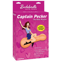 Bachelorette Party Favors Captain The Party Wrecker Inflatable 6 ft. Pecker - £37.70 GBP