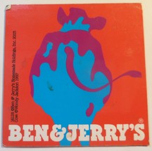Ben &amp; Jerrys Ice Cream Vintage Promo Item 2005 Red Fridge Magnet Vermont VG - $5.40 CAD