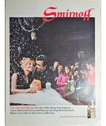 SMIRNOFF VODKA - Blizzard - Chilly - Fresca &amp; Lime - 1968 Vintage Print Ad - $169.78 MXN