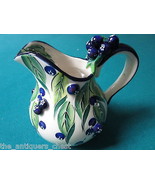 Jeanette McCall blueberry creamer/pitcher - ICING ON THE CAKE - RETIRED ... - €63,33 EUR