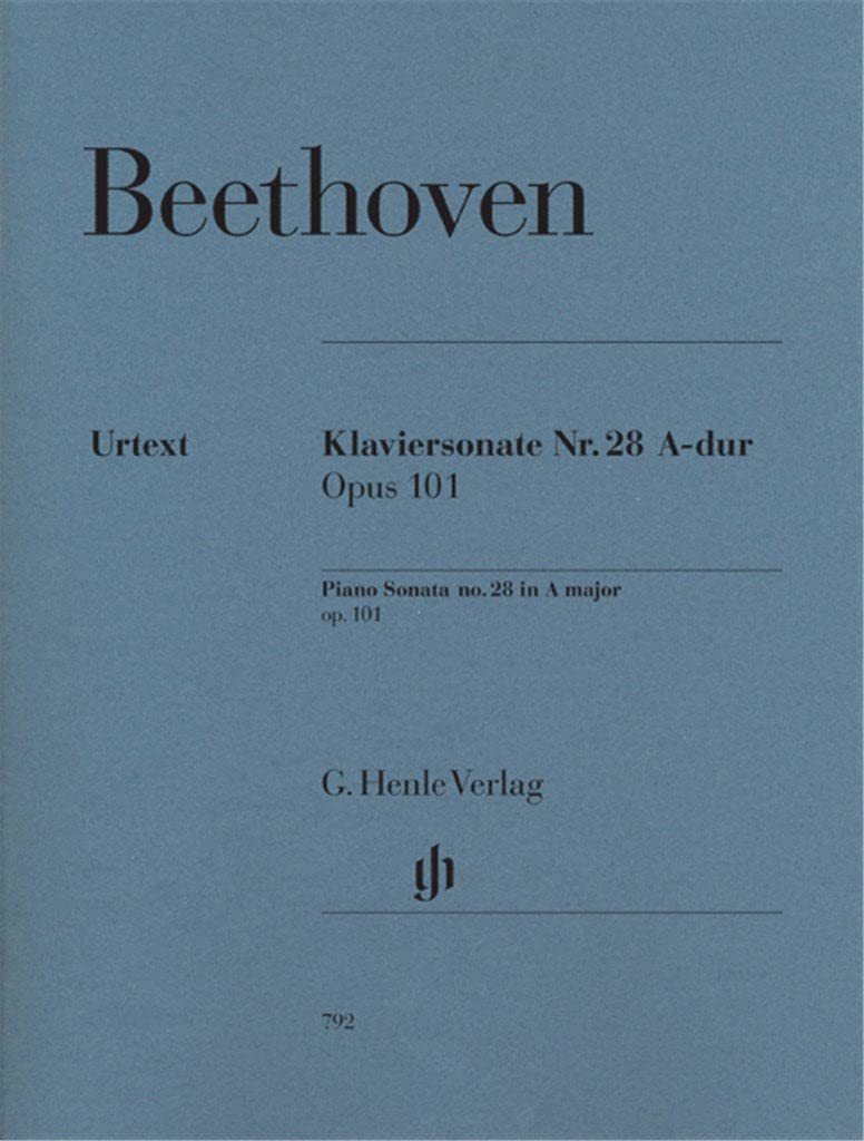 SONATE POUR PIANO N 28 EN LA MAJEUR OP. 101 BEETHOVEN LUDWIG - $15.78