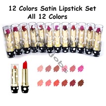 Amuse Ultra Smooth Soft Satin Creme Lipstick 12 Color Bulk Set - £9.47 GBP