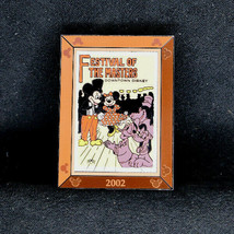Disney 2002 Downtown Disney Festival Of The Masters Mickey &amp; Minnie Pin #17100 - £12.66 GBP