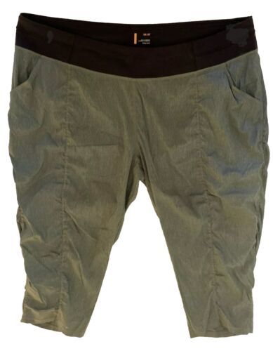 Lucy Olive Green w Black Elastic Waist Pull On Size 3X - $33.24