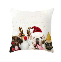 Pillow Custom Linen Throw Pillowcase Sofa Cushion - $10.10