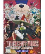 Anime DVD Witchcraft Works Vol.1-12 End English Subtitle  - £31.33 GBP