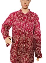 Isabel Marant Etoile Damen-Kleid aus roter, mit Blumenmuster bedruckter... - £96.34 GBP
