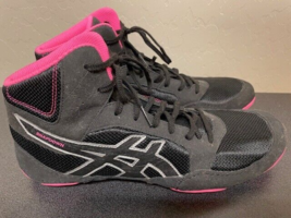 Asics Snapdown 2 J703Y Wrestling Shoes size mens 11 Pink on Black Drumme... - £72.43 GBP