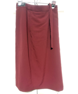 Banana Republic 6 Petite Brown Wrap Around Skirt NEW - €17,05 EUR