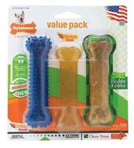 Nylabone Healthy Edibles and Flexi Chew Value Pack Variety, SMall/Regular Up To - £16.51 GBP