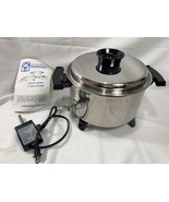 Vintage 5 qt West Bend Liquid Core Casserole Electric Cooker E19762  920... - $272.25