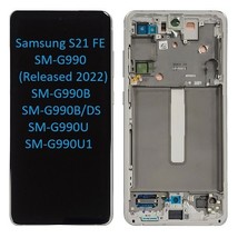 OLED Display Touch Screen Frame Replacement For Samsung Galaxy G990U S21... - $93.46