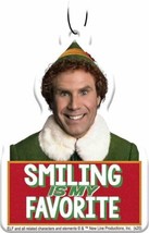 Elf Christmas Movie Buddy Image Smiling Is My Favorite Air Fresheners 3 Pack NEW - £6.26 GBP