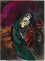 Artebonito 1956 Verve Bible Chagall Original Lithograph Jeremiah - £279.77 GBP