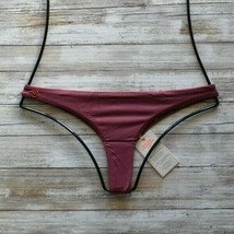 Maaji Swimwear Juneberry Flirt Chi Chi Cut Reversible Bikini Bottom (L) Nwt $54 - £43.40 GBP