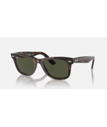 Ray-Ban RB2140 Wayfarer Classic Sunglasses Tortoise Frame Green Glass Le... - $95.04