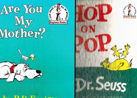 Set Of 2 Dr. Seuss - Hop On Pop &amp; Are You My Mother? I Can Read It All By Myself - $9.04