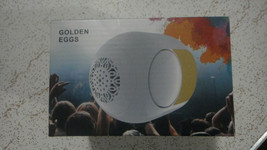 Golden Egg Wireless Bluetooth Speaker Mini Portable 10W Bass, New, White. Look! - £25.30 GBP