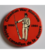 1980 CANADIAN WAR MUSEUM CANADA PINBACK BUTTON WEAR PROMOTIONAL MILITARY... - £12.57 GBP