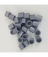 24 K&#39;nex Spacers Silver Replacement Parts Pieces Plastic 91224 Expansion - $72.69 MXN