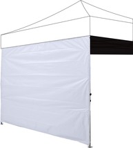 ABCCANOPY Instant Canopy SunWall 10x10 FT, 1 Pack Sidewall Only, White - £31.28 GBP