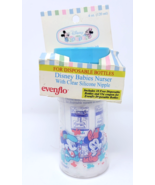 Vintage Evenflo Disney Babies Nurser Bottle Mickey Minnie Disposable Bot... - $29.99