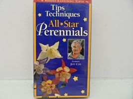 Tips And Techiques - All Star Perenials Starring Jeff Cox - VHS Tape - $2.84
