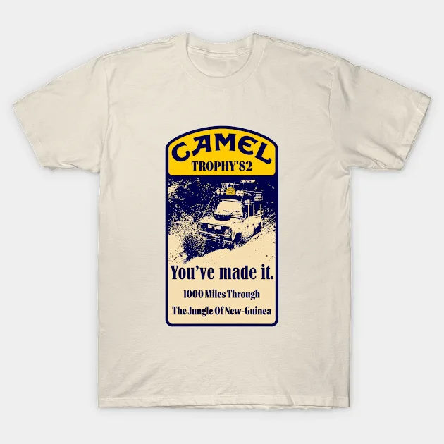 Camel Trophy&#39; 82 Rally Art T-Shirt - $319.81 MXN