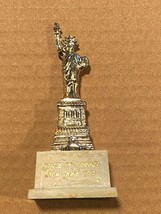 Small 3.5&quot; Plastic Statue Of Liberty Souvenir *Pre Owned* aaa1 - £7.91 GBP