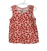 Gymboree Watermelon Picnic Tank Top  Girls Size 10 Pink Red Fruit Slices... - $6.73