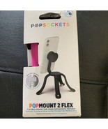 PopSockets Flexible Universal Phone Mount &amp; Stand - Hot Pink PopMount 2 ... - £17.62 GBP