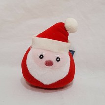 Old Navy Santa Claus Round  &quot; Stuffed Animal Toy Red White - £8.43 GBP