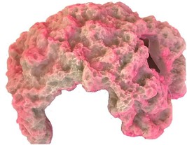 Top Fin Pink Coral Cave Aquarium Decoration. 6 in x 4 in x 3.5 in, 5340225 - $412.24 MXN
