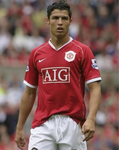 Ronaldo 7 Man united home jersey 2006/07  / FREE SHIPPING